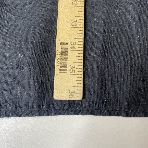 CRISTINA VERGANI Shift Dress Womens Sz XL Linen Blend Button Front Lightweight - Picture 12 of 16